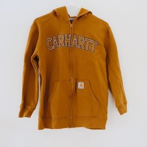 Boys carhartt long sleeve hoodie size 14/16 EXCELLENT CONDITION